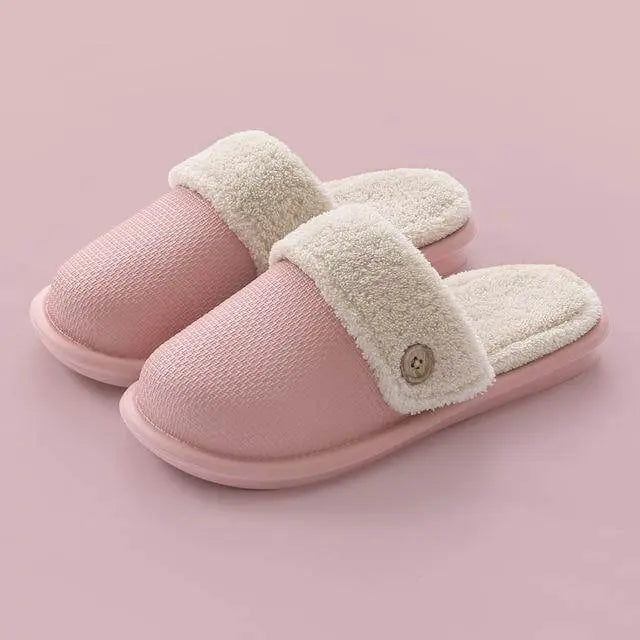 Cushie Slides™ Plush Slides - Pink Plush Slippers - CushieSlides™